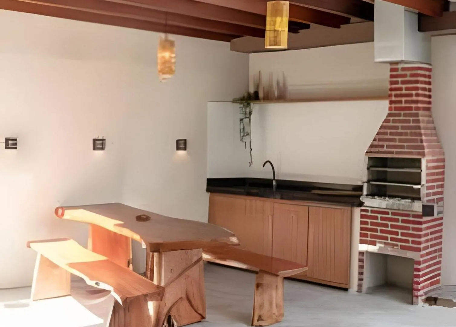 500M Praia De Taperapuan; 2 Quartos; Wifi 300Mbs; 2 Pavimento; Churrasqueira; Chuveirao; Estacionamento Gratuito 1 Carro Porto Seguro Brazylia